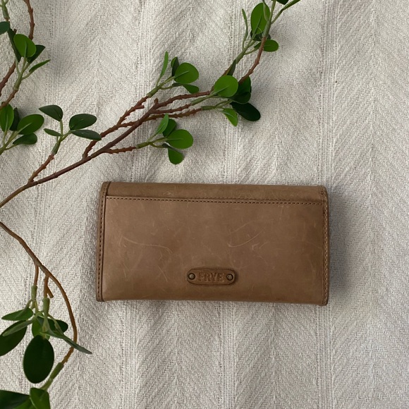 Frye Tan Leather Wallet - Picture 2 of 4